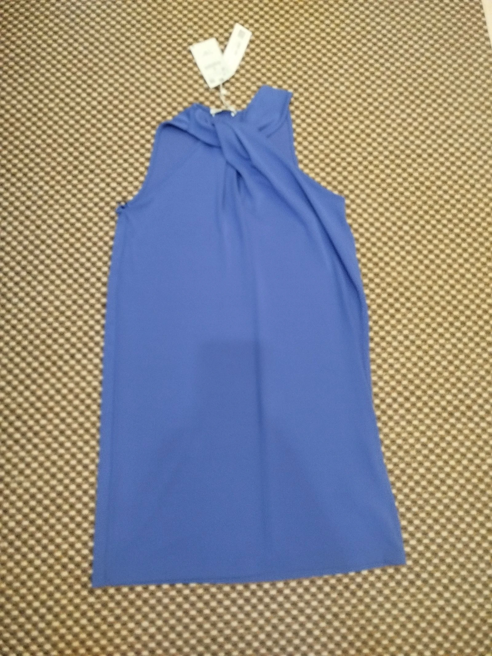 Vestido halter Zara t.m
